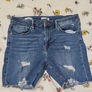 Vigoss Distressed Jean Shorts Size 31-10